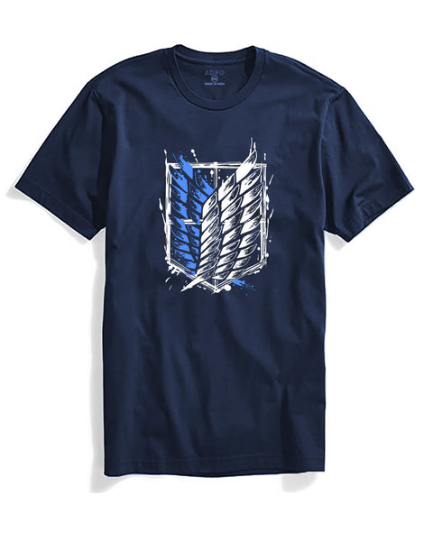 ADRO Mens Attack on Titan Cotton T-Shirt