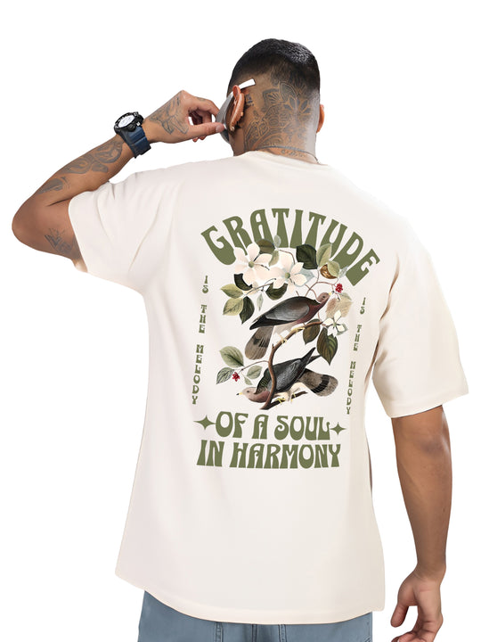 Adro Oversized Men’s T-Shirt | Skin Friendly Print | Everyday Comfort