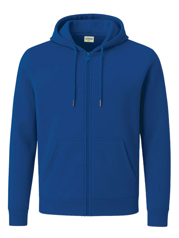 Adro Men’s Zipper Hoodie | Soft Fleece | Casual Streetwear
