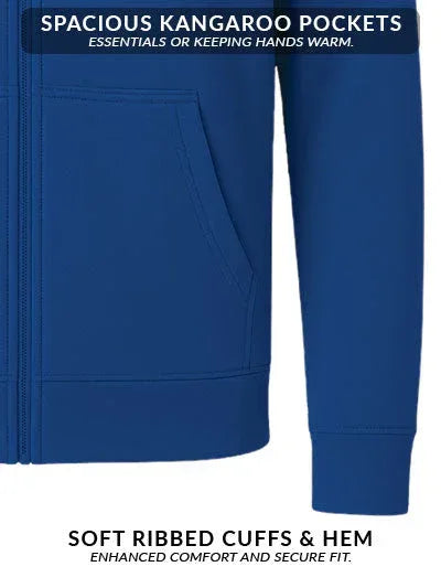 Adro Men’s Zipper Hoodie | Soft Fleece | Casual Streetwear