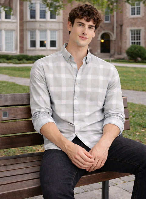 Adro Men’s Casual Shirt | Premium Cotton | Everyday Comfort