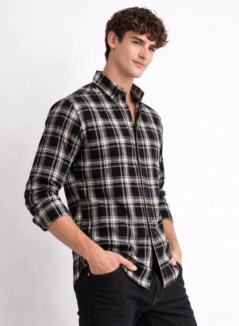 Adro Men’s Casual Shirt | Premium Cotton | Everyday Comfort