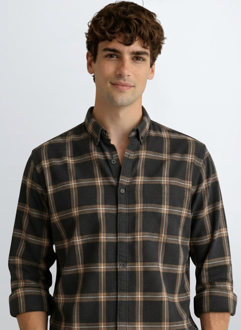 Adro Men’s Casual Shirt | Premium Cotton | Everyday Comfort