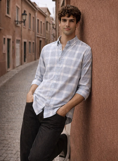Adro Men’s Casual Shirt | Premium Cotton | Everyday Comfort