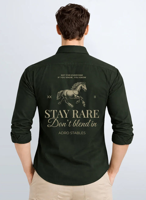 ADRO Mens Cargo Shirts in Regular Fit | Smart Dual Chest Pockets | Stylish Military Jacket Design | Shacket Style Cotton Printed Shirt