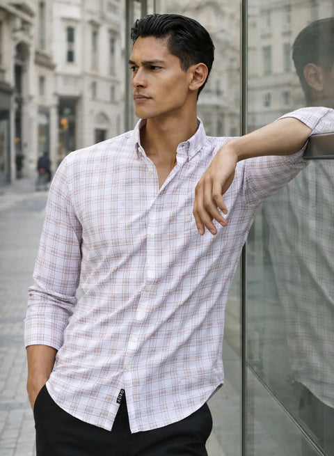 Adro Men’s Casual Shirt | Premium Cotton | Everyday Comfort