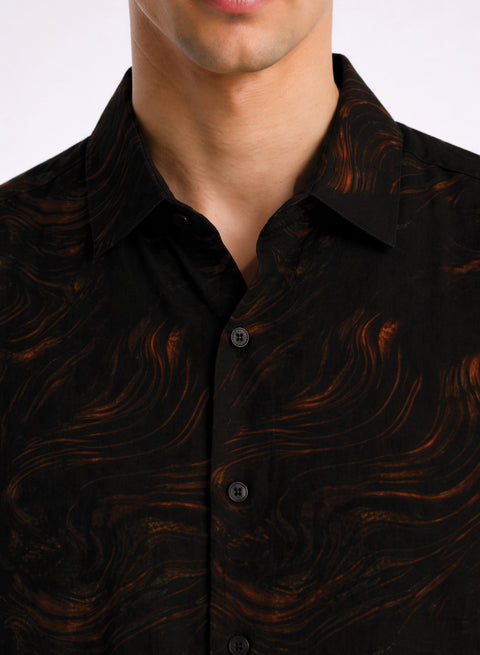 Adro Midnight Ember Wave Shirt