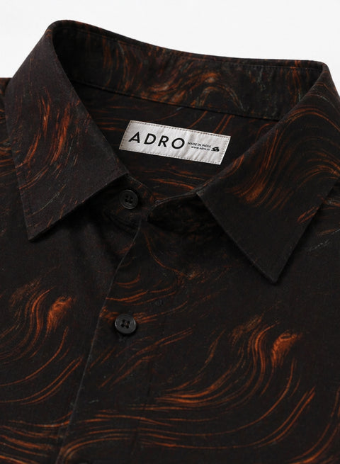 Adro Midnight Ember Wave Shirt