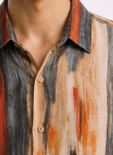 Adro Sunset Strata Resort Shirt