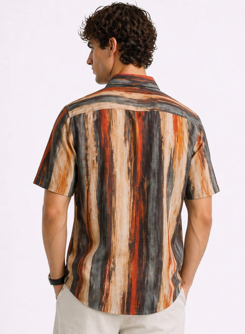 Adro Sunset Strata Resort Shirt