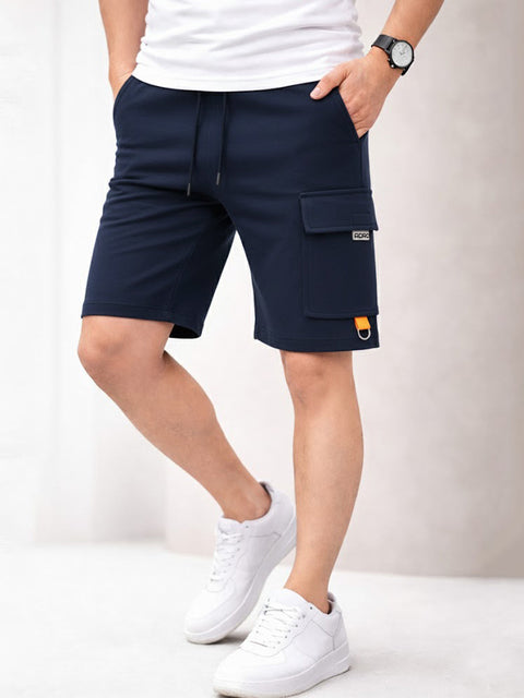Adro Cargo Shorts for Men | Zipper Pocket | Cargo Pocket with velcro | Soft Cotton | Casual Short for Man for Gym, Running, Travel