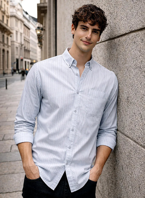 Adro Men’s Casual Shirt | Premium Cotton | Everyday Comfort
