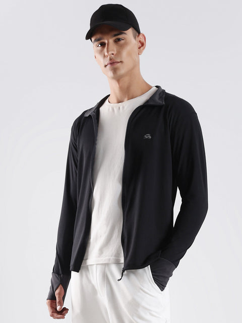Adro Sunscreen Jacket for Men UV Sun Advanced Protection Running Jackets For Men Biker Jackets with Zipper Sports jacket for men