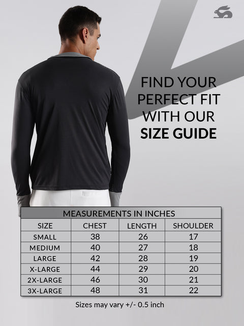 Adro Men’s Sunscreen Jacket | Lightweight & Breathable | Outdoor Wear