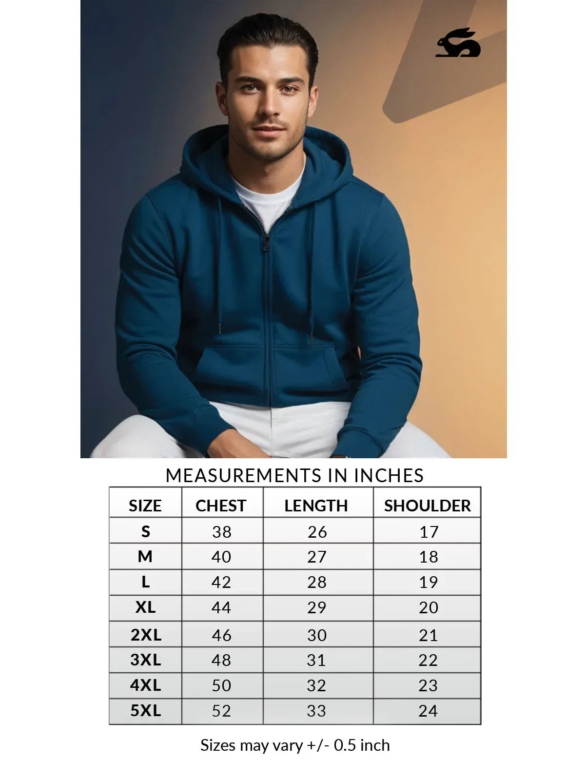 Adro Men’s Zipper Hoodie | Soft Fleece | Casual Streetwear