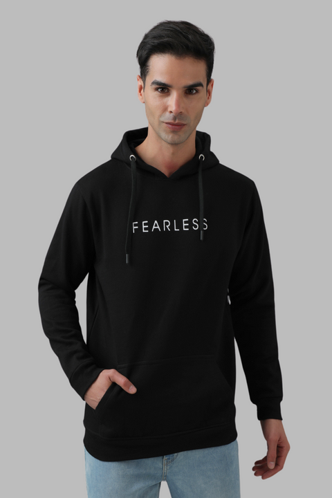 ADRO Fearless Printed Hoodie/Sweatshirt for Men