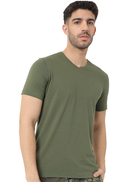 V Neck Half Sleeve T-shirt for Men (Pack of 2) - ADRO Fashion