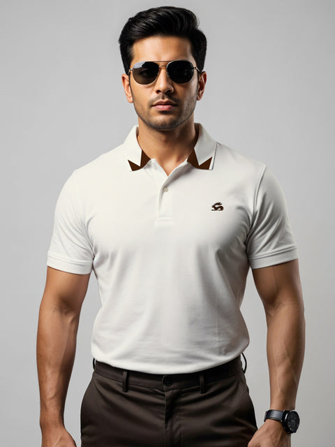 Adro Mens Polo T shirt –100% Cotton Polo Tshirt for men | Solid Polo T-shirt Regular fit