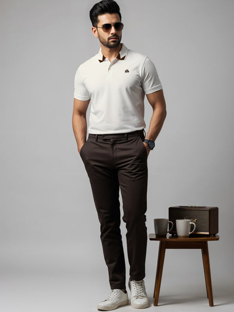 Adro Mens Polo T shirt –100% Cotton Polo Tshirt for men | Solid Polo T-shirt Regular fit