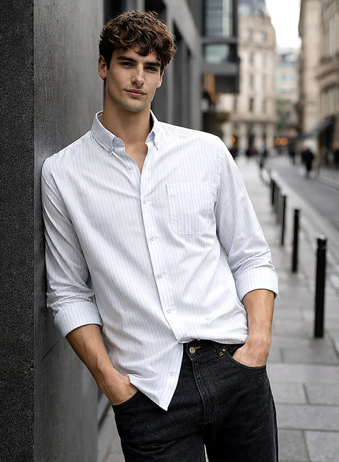 Adro Men’s Casual Shirt | Premium Cotton | Everyday Comfort