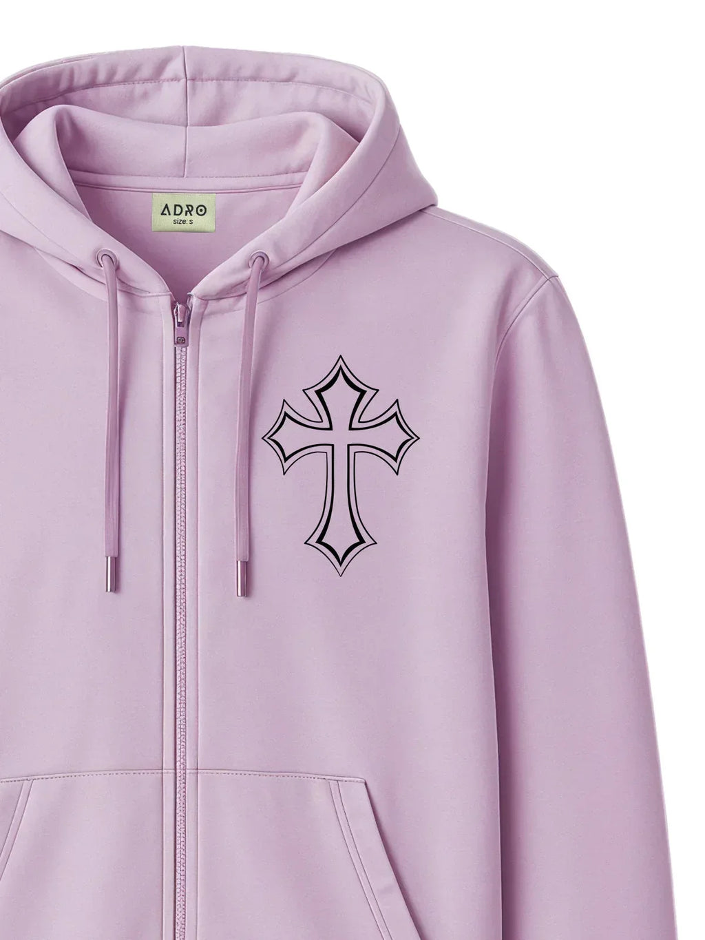 Adro Men’s Zipper Hoodie | Soft Fleece | Casual Streetwear