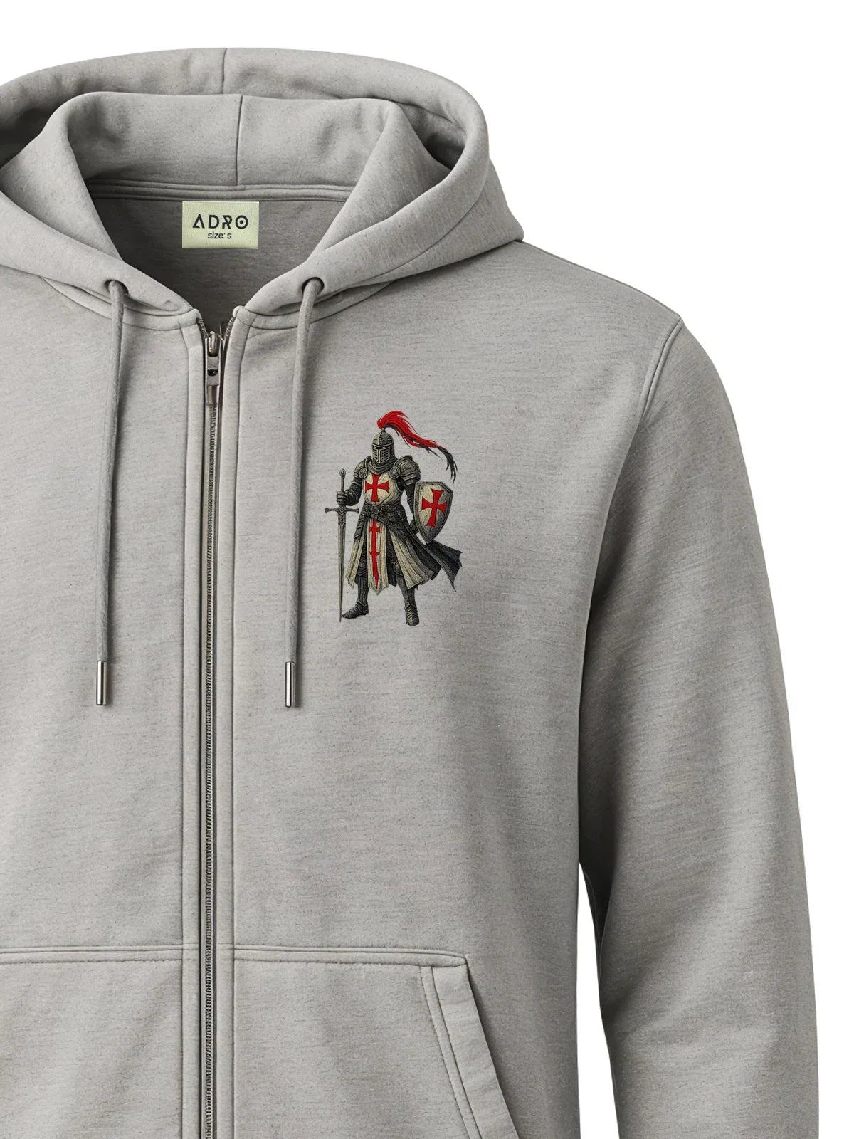 Adro Men’s Zipper Hoodie | Soft Fleece | Casual Streetwear