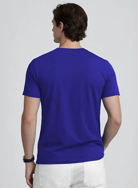 Adro Mens Badminton TShirt | Cotton Lycra | Regular Fit Tee | Sports Design T-shirt for Men | Printed T shirts for Men