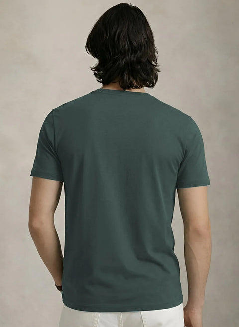 Adro Badminton Printed T-Shirt for Men | Cotton Lycra | 180 GSM Regular Fit | Sports Casual Tee | Printed Tshirt for Men| Sports Stylish T shirt