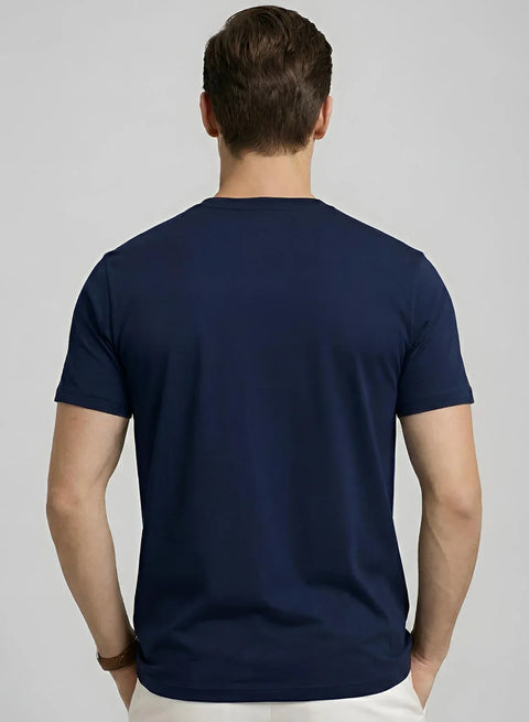 Adro Badminton Printed T-Shirt for Men | Cotton Lycra | 180 GSM Regular Fit | Sports Casual Tee | Printed Tshirt for Men| Sports Stylish T shirt