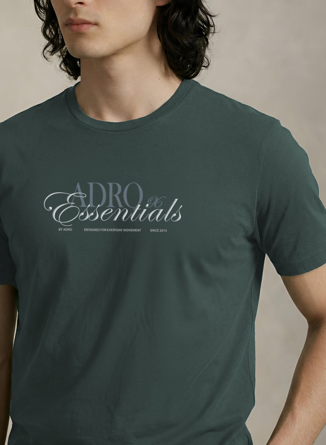 Adro Printed T Shirt for Men | 180 GSM Cotton Lycra | Regular Fit Printed T-Shirt | Soft Breathable Fabric | Tshirts for men | Graphic Print Tee