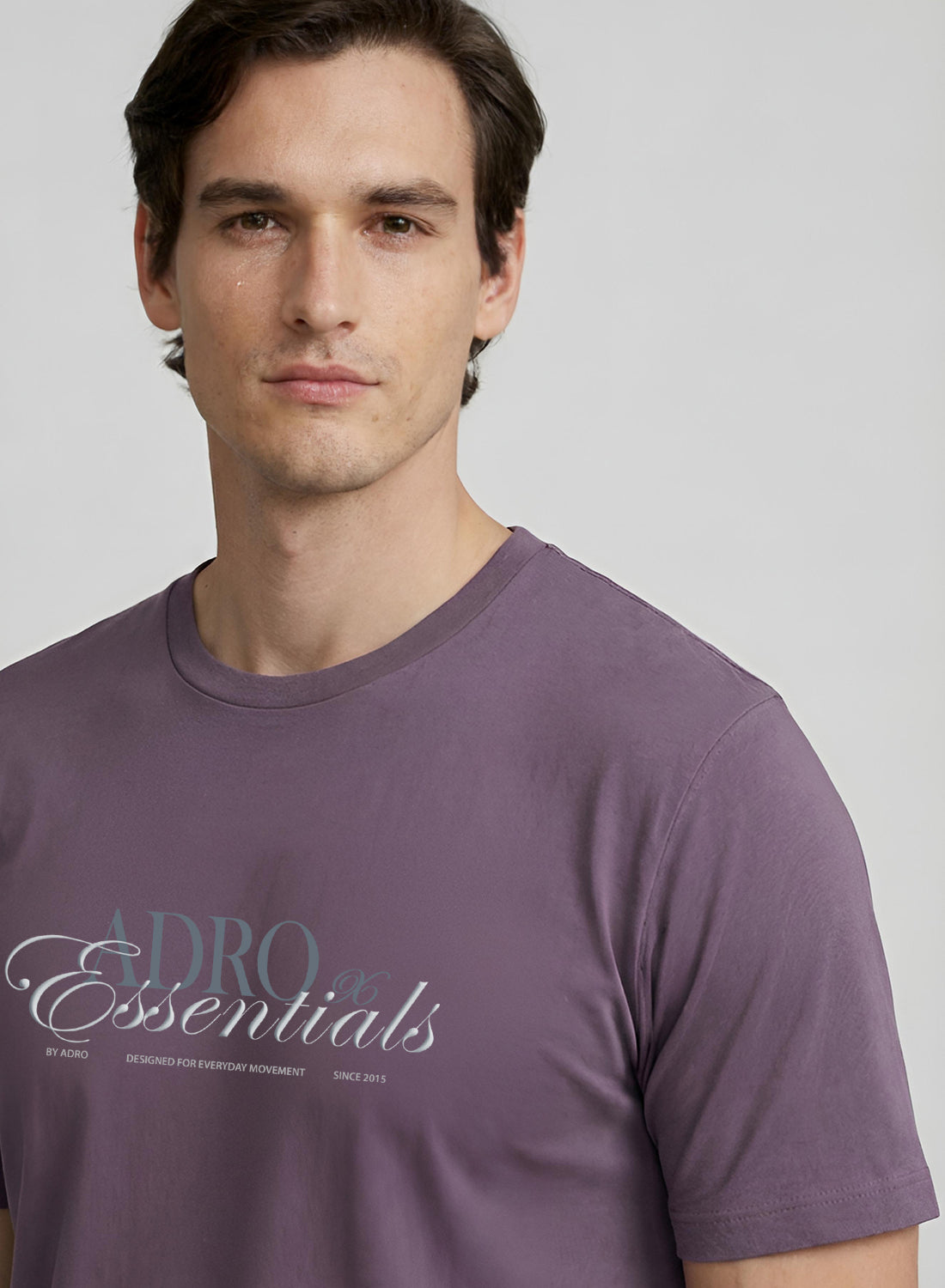 Adro Printed T Shirt for Men | 180 GSM Cotton Lycra | Regular Fit Printed T-Shirt | Soft Breathable Fabric | Tshirts for men | Graphic Print Tee