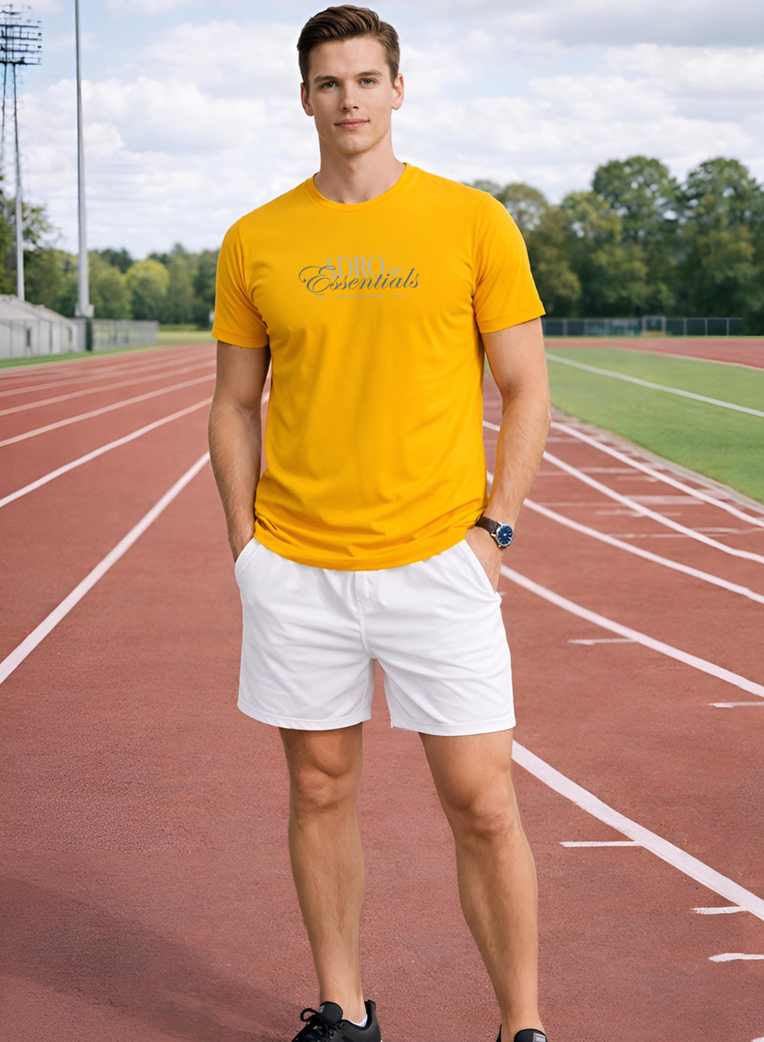 Adro Printed T Shirt for Men | 180 GSM Cotton Lycra | Regular Fit Printed T-Shirt | Soft Breathable Fabric | Tshirts for men | Graphic Print Tee