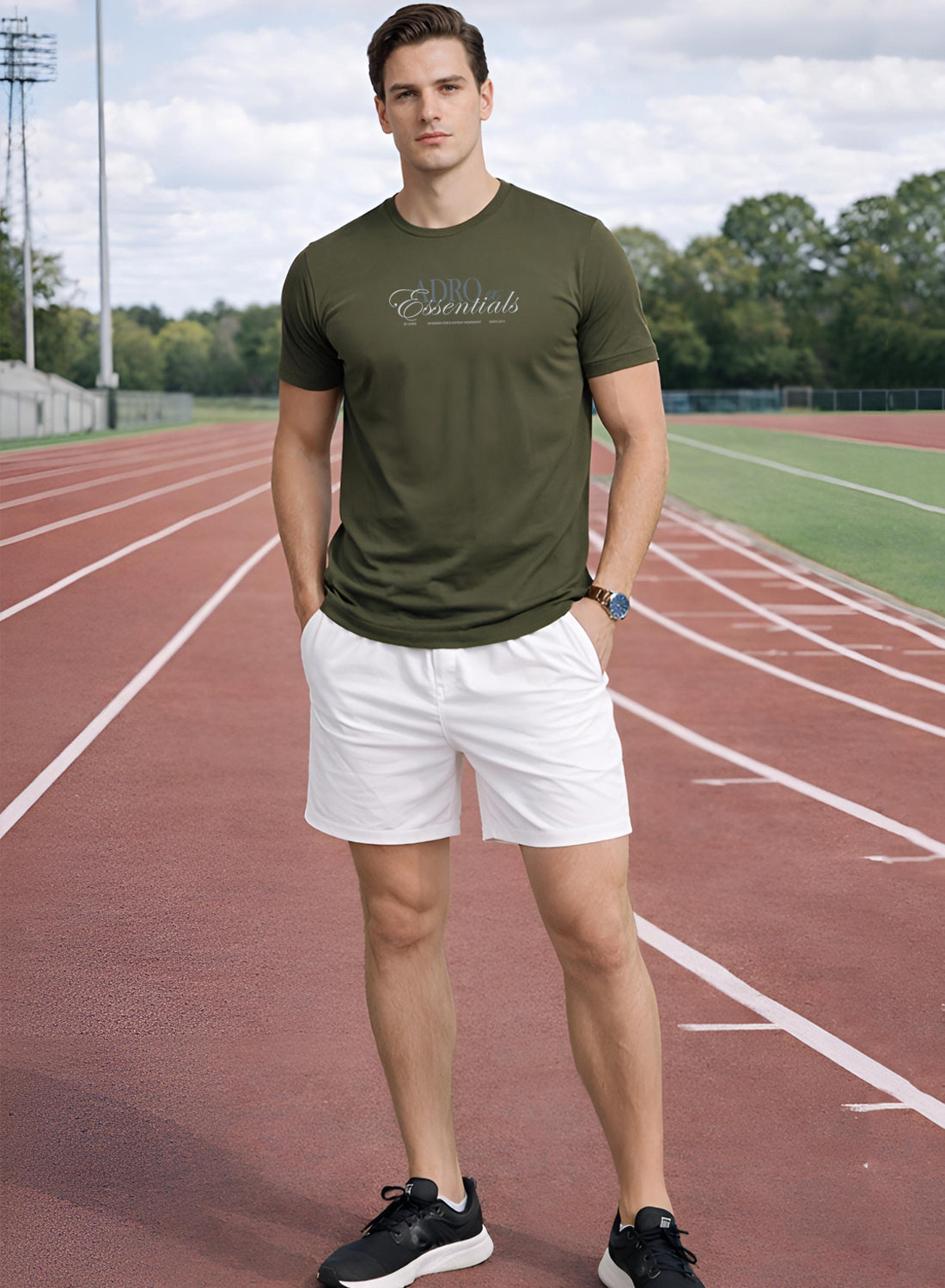 Adro Printed T Shirt for Men | 180 GSM Cotton Lycra | Regular Fit Printed T-Shirt | Soft Breathable Fabric | Tshirts for men | Graphic Print Tee