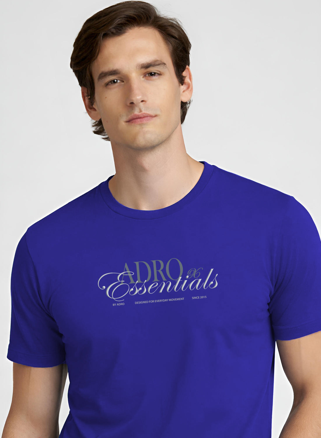 Adro Printed T Shirt for Men | 180 GSM Cotton Lycra | Regular Fit Printed T-Shirt | Soft Breathable Fabric | Tshirts for men | Graphic Print Tee