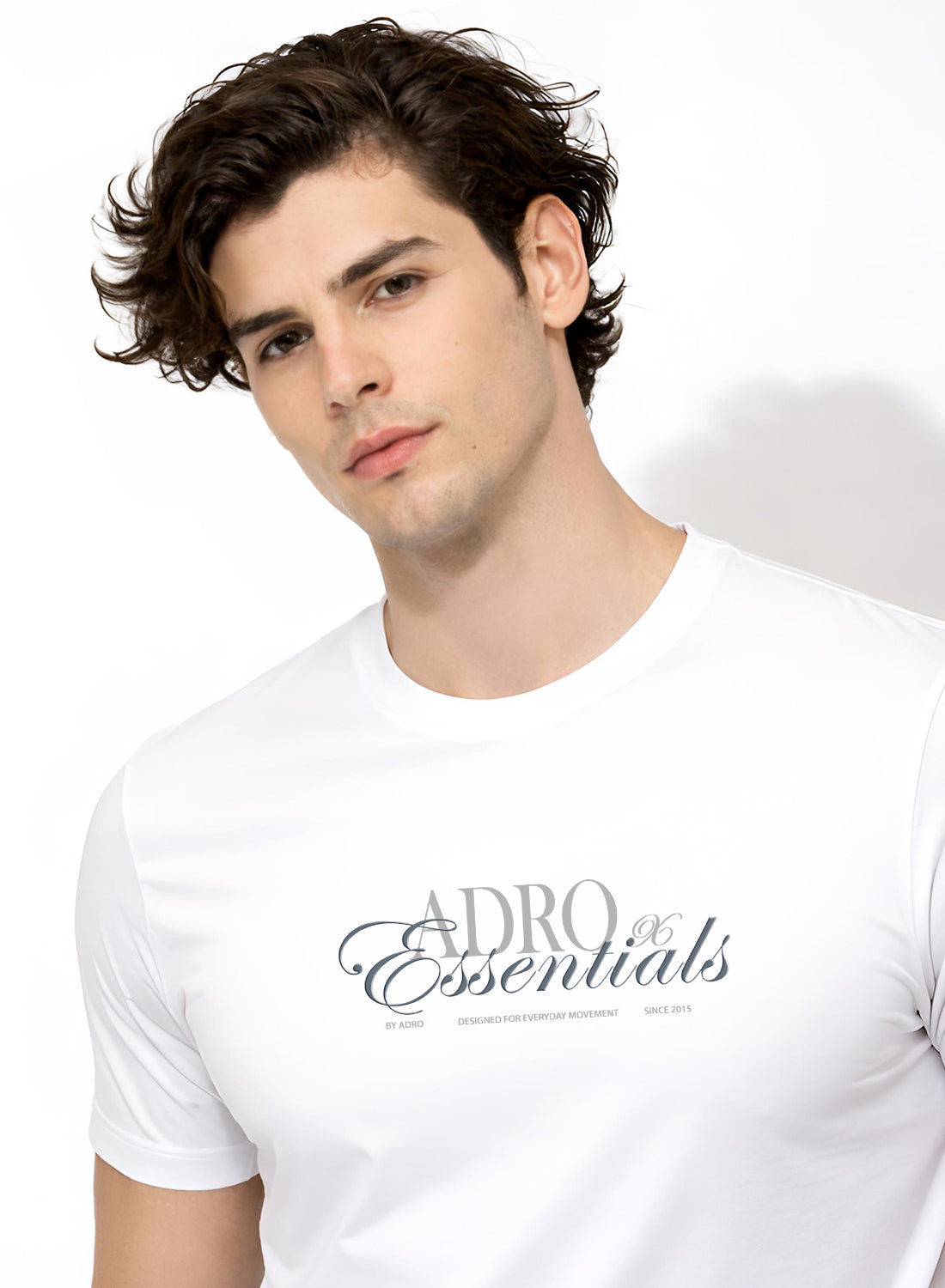 Adro Printed T Shirt for Men | 180 GSM Cotton Lycra | Regular Fit Printed T-Shirt | Soft Breathable Fabric | Tshirts for men | Graphic Print Tee