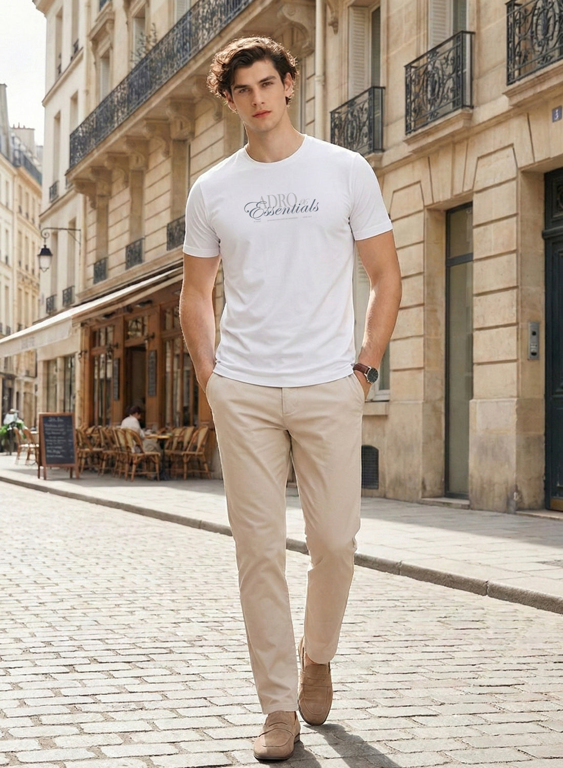 Adro Printed T Shirt for Men | 180 GSM Cotton Lycra | Regular Fit Printed T-Shirt | Soft Breathable Fabric | Tshirts for men | Graphic Print Tee