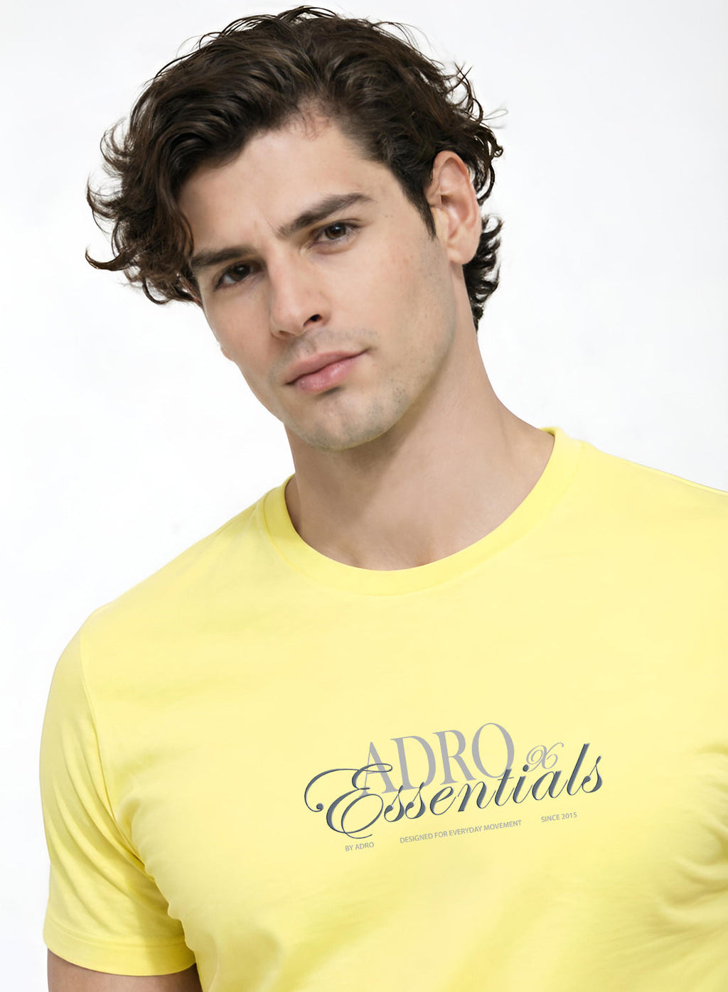 Adro Printed T Shirt for Men | 180 GSM Cotton Lycra | Regular Fit Printed T-Shirt | Soft Breathable Fabric | Tshirts for men | Graphic Print Tee