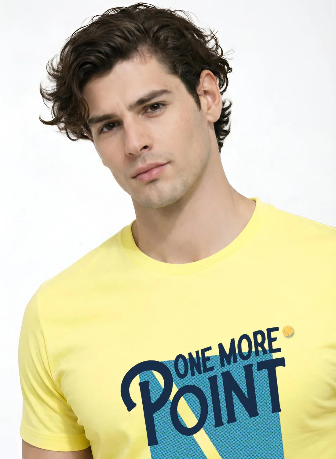 Adro Tennis Printed T-Shirt for Men | Cotton Lycra | 180 GSM Regular Fit | Sports Casual Tee | Printed Tshirt for Men| Sports Stylish T shirt