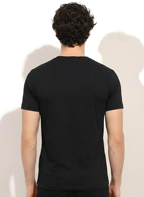 Adro Mens Printed T-Shirt | Cotton Regular Fit Streetwear Tshirt | Trendy Graphic Design Casual T shirt for College & Outings