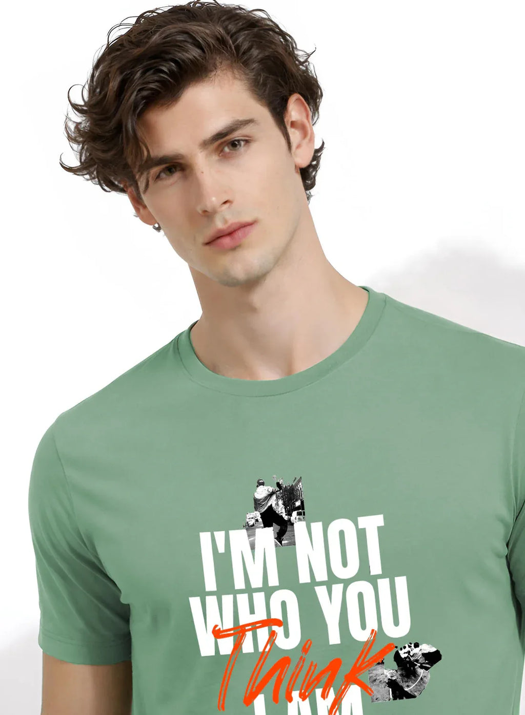 Adro Mens Printed T-Shirt | Cotton Regular Fit Streetwear Tshirt | Trendy Graphic Design Casual T shirt for College & Outings