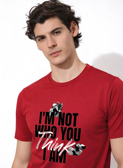 Adro Mens Printed T-Shirt | Cotton Regular Fit Streetwear Tshirt | Trendy Graphic Design Casual T shirt for College & Outings
