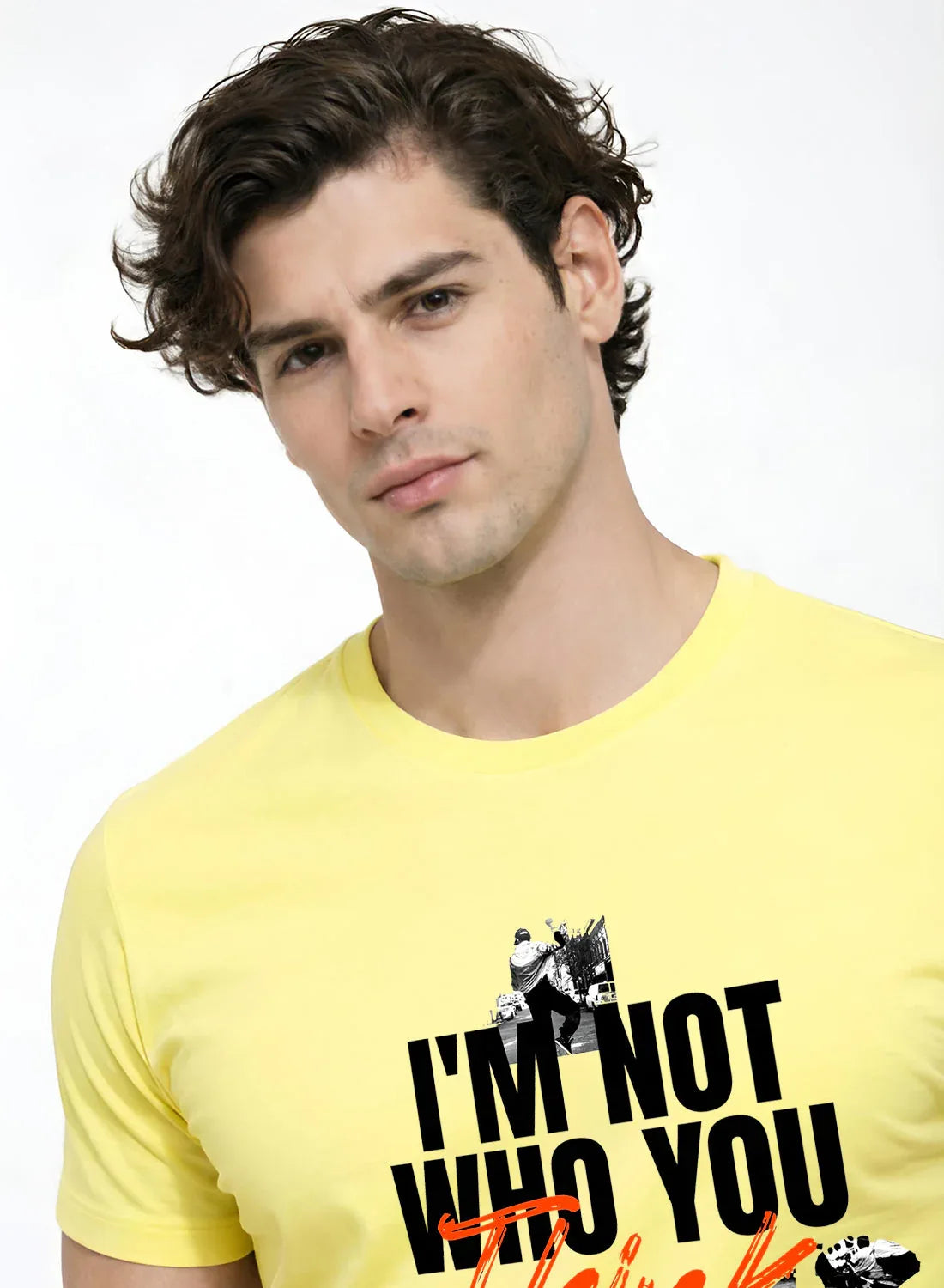 Adro Mens Printed T-Shirt | Cotton Regular Fit Streetwear Tshirt | Trendy Graphic Design Casual T shirt for College & Outings