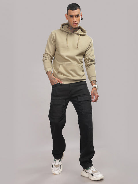 Adro Men’s Cotton Fleece Hoodie | 320 GSM | Soft Feel Streetwear
