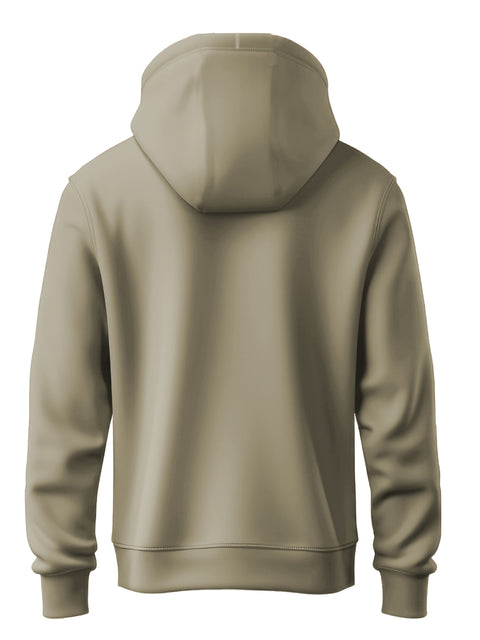 ADRO Men's ADRO Minimal Typography Hoodie | 320 GSM 85% Cotton 15% Polyester Fleece | Regular Fit Hoodie | Winter Casual Streetwear