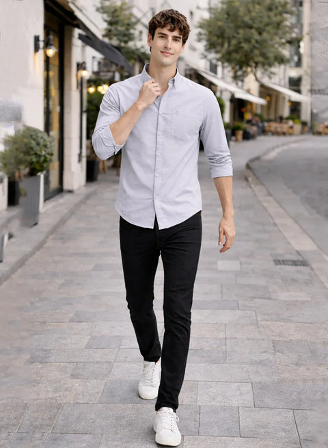 Adro Men’s Casual Shirt | Premium Cotton | Everyday Comfort
