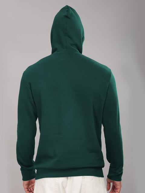 Adro Campus League Legacy Crew Hoodie for Men | 320 GSM Cotton-Poly Fleece | Soft Feel, Skin-Friendly Printed Graphic, Warm Casual Sweatshirt with Kangaroo Pocket & Drawstring Hood