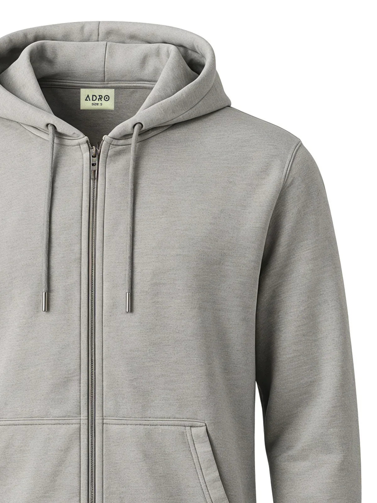 Adro Men’s Zipper Hoodie | Soft Fleece | Casual Streetwear
