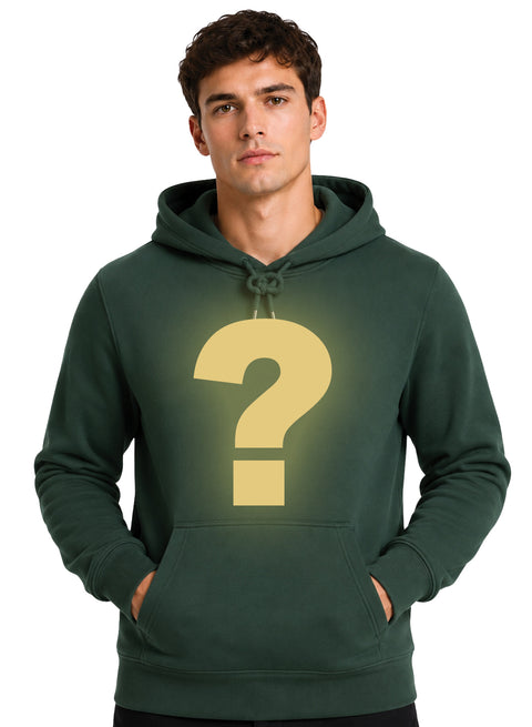 ADRO Men's Mystery Hoodie | 320 GSM Cotton-Blend Fleece | Green