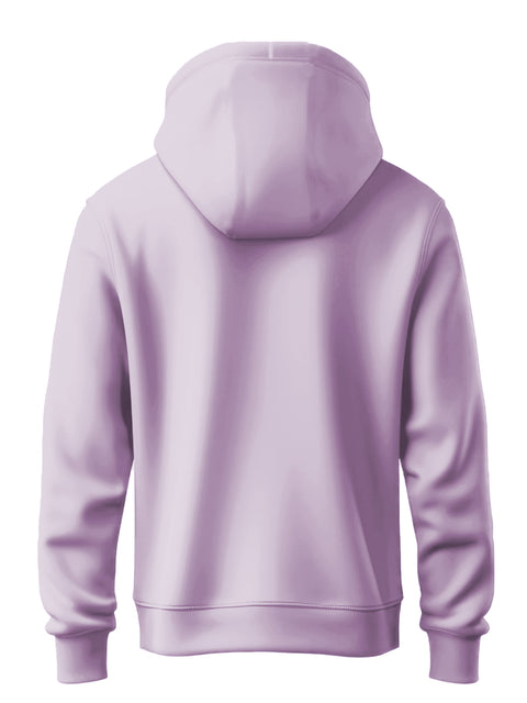 ADRO Men's ADRO Minimal Typography Hoodie | 320 GSM 85% Cotton 15% Polyester Fleece | Regular Fit Hoodie | Winter Casual Streetwear
