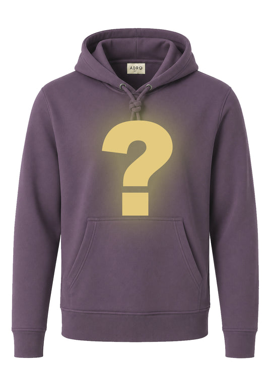 ADRO Men's Mystery Hoodie | 320 GSM Cotton-Blend Fleece | Lilac